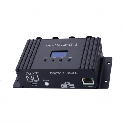 Universe Art-Net to DMX512 Controller | Ethernet & sACN Support